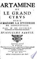 Artamene ou le grand Cyrus