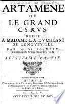 Artamene; ov, Le Grand Cyrvs