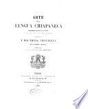 Arte de la lengua chiapaneca