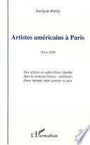 Artistes américains à Paris