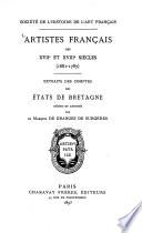 Artistes français des XVIIe et XVIIIe siècles '(1681-1787)'