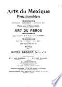 Arts du Mexique précolombien
