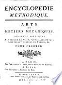 Arts et métiers mécaniques
