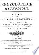 Arts et métiers mécaniques