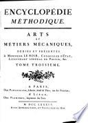 Arts et métiers mécaniques