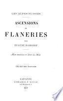 Ascensions et flaneries