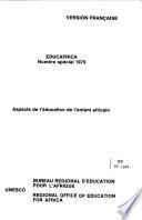 Aspects de l'éducation de l'enfant africain