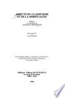 Aspects du classicisme et de la spiritualité