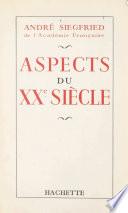 Aspects du XXe siècle