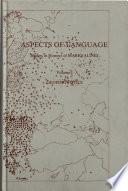 Aspects of Language: Geolinguistics