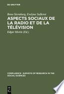 Aspects sociaux de la radio et de la télévision