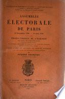 Assemblée électorale de Paris ...: 18 novembre 1790-15 juin 1791