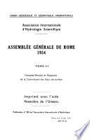 Assemblée générale de Rome, 1954