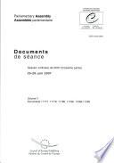 Assemblee Parlementaire, Documents De Seance