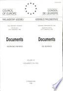 Assemblée Parlementaire Documents de Séance Session ordinaire de 1996 (Quatrième partie, tome VIII), 2327 septembre 1996