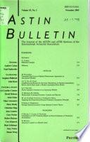 ASTIN Bulletin
