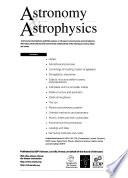 Astronomy and Astrophysics