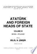 Atatürk and foreign heads of state