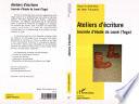 Ateliers d'écriture