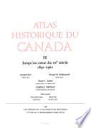 Atlas historique du Canada