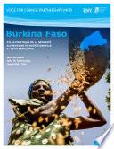 Atlas politique de la sécurité alimentaire et nutritionnelle et de la résilience: Burkina Faso