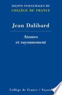 Atomes et rayonnement