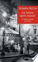 Au bistrot après minuit