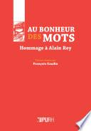 Au bonheur des mots
