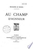 Au champ d'honneur