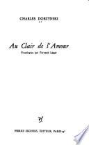 Au clair de l'amour
