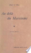 Au delà du marxisme