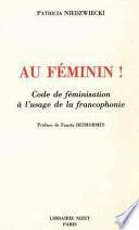 Au féminin!