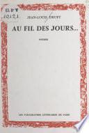 Au fil des jours...