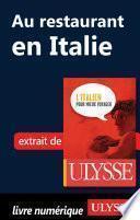 Au restaurant en Italie (Guide de conversation)