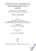 Aufstieg und Niedergang der römischen Welt: Principat. v