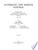 Automatic and Remote Control