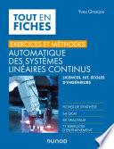 Automatique des systèmes linéaires continus