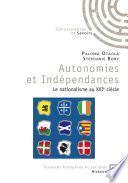 Autonomies et Indépendances