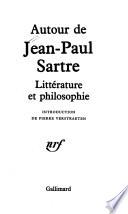 Autour de Jean-Paul Sartre