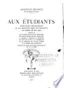 Aux étudiants