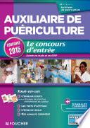 Auxiliaire de puériculture - Concours d'entrée 2015 -