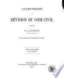 Avant-projet de révision du code civil belge