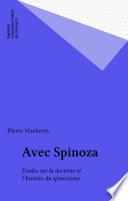 Avec Spinoza