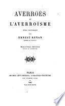 Averroes et l'averroisme; essai historique. 2. ed. rev. augm