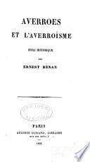 Averroes et l'averroïsme