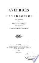 Averroès et l'averroïsme