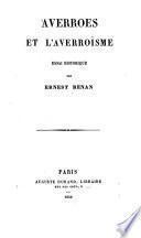 Averroës et l'Averroisme