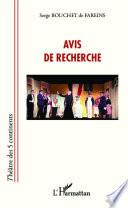 Avis de recherche