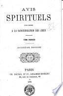 AVIS SPIRITUELS