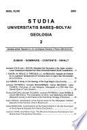 Babeș-Bolyai Geologia